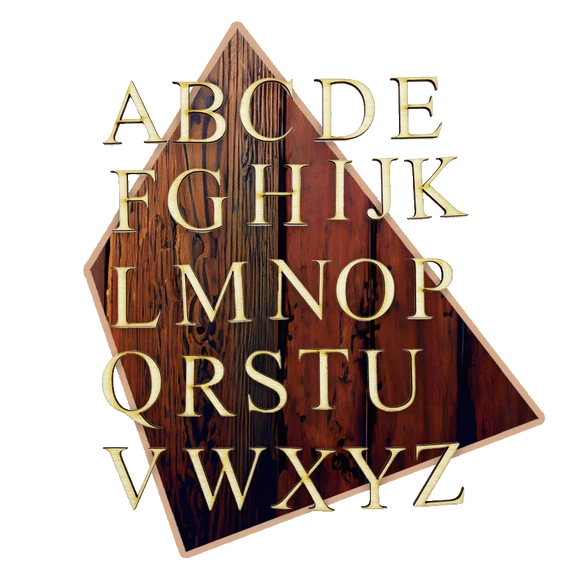 5db-os Kicsi Betűk A-Z-ig 3 cm
