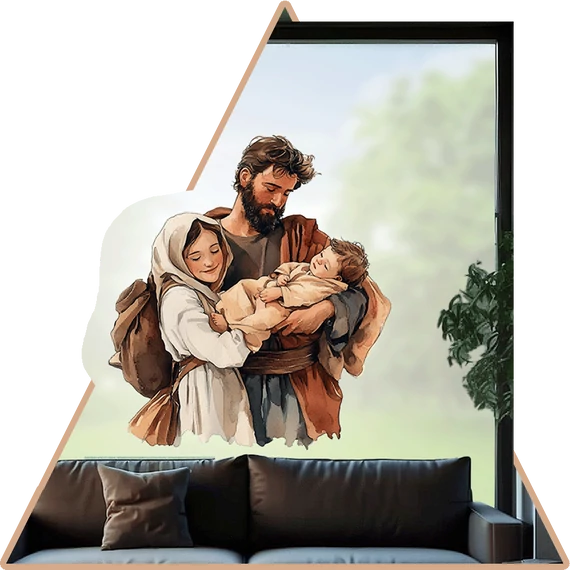 Öröm és Remény Ablakmatrica [S-méret]