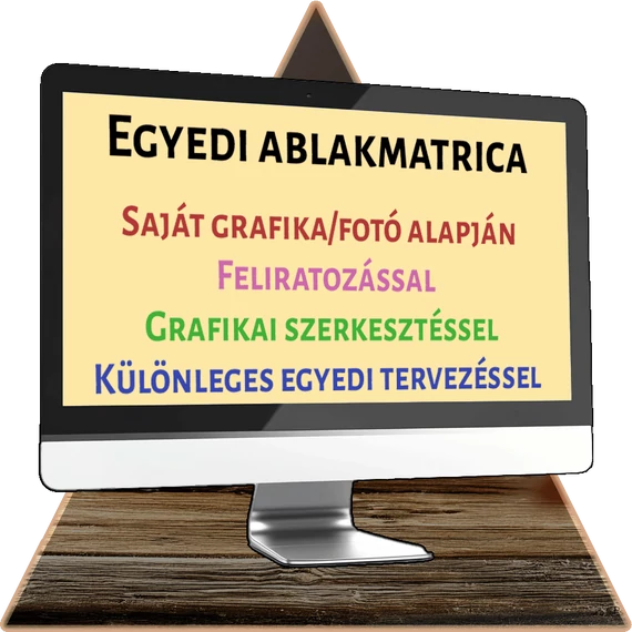 Egyedi Ablakmatrica [XXS-méret]