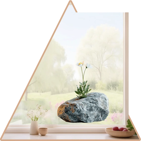 Szirmok Szirtje Ablakmatrica [XL-méret]