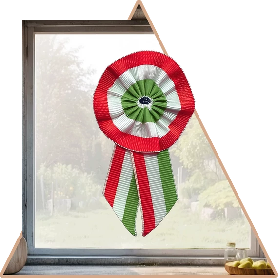 Büszke Kokárda | Legendás Magyarország Ablakmatrica [XL-méret]