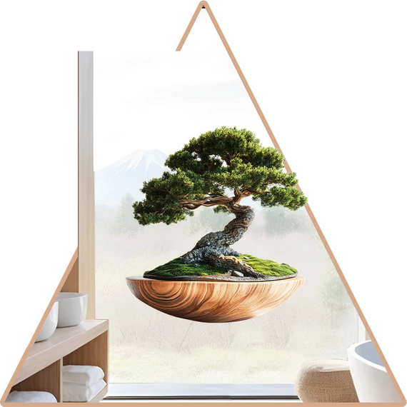 Bonsai Lét Ablakmatrica - Minta 3 [S-méret]
