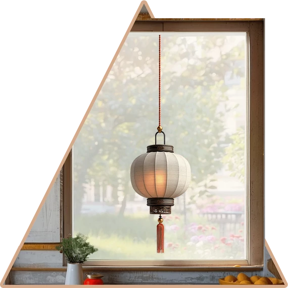 Hikari Lampionok Ablakmatrica - Minta 2 [S-méret]