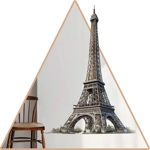 Eiffel Torony NanoMatrica [S-méret]