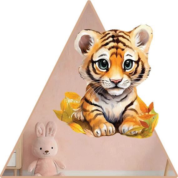Cuki Állatok Gyerekeknek NanoMatrica - Tigris [XL-méret]