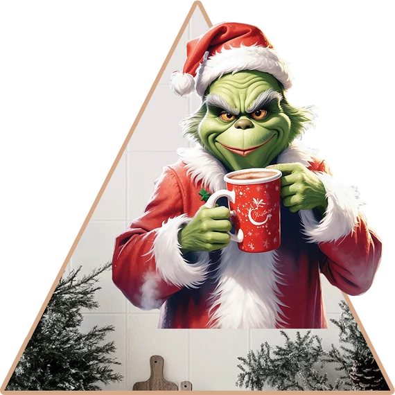 Grinch Karácsonya NanoMatrica - Minta 1 [S-méret]