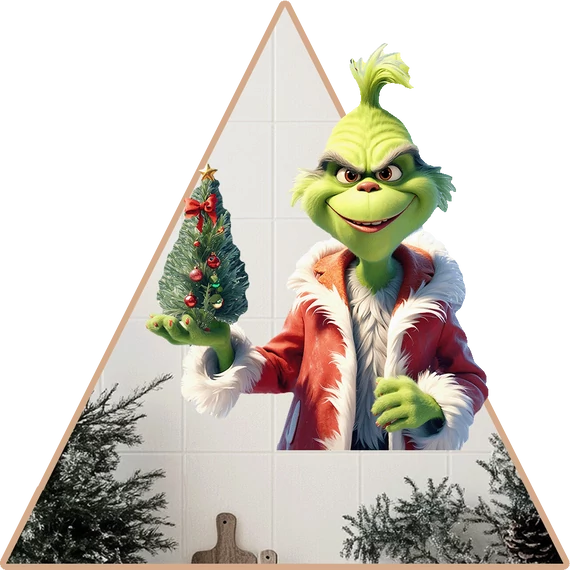 Grinch Karácsonya NanoMatrica - Minta 2 [XXS-méret]