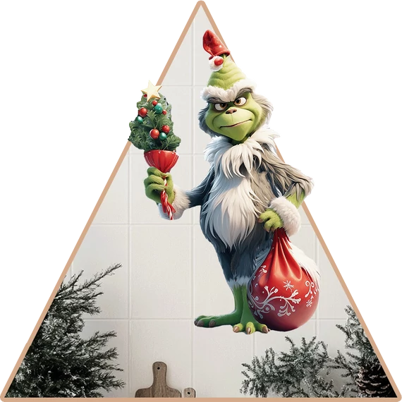 Grinch Karácsonya NanoMatrica - Minta 3 [S-méret]
