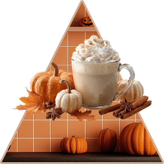 Sütőtök Latte NanoMatrica - Minta 2 [S-méret]