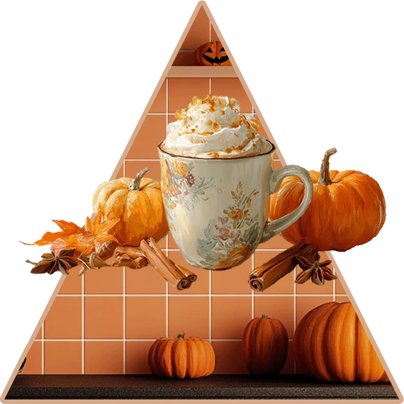 Sütőtök Latte NanoMatrica - Minta 3 [S-méret]