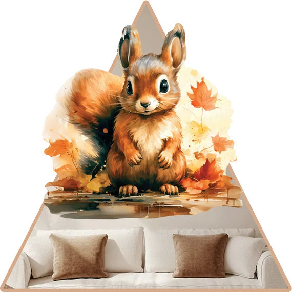 Fall Cute Animals NanoMatrica - Mókus [S-méret]