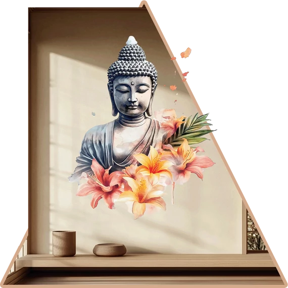 Buddha Békéje NanoMatrica - Minta 2 [M-méret]