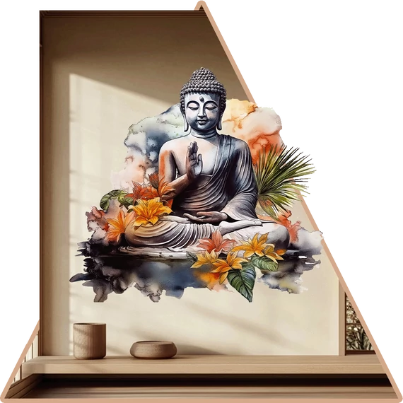 Buddha Békéje NanoMatrica - Minta 3 [S-méret]