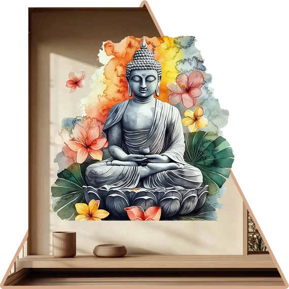Buddha Békéje NanoMatrica - Minta 4 [S-méret]