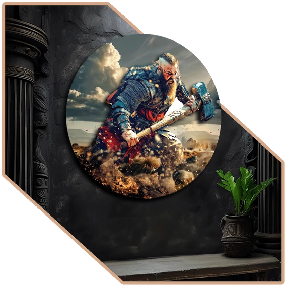 Viking Lépték 3D falikép