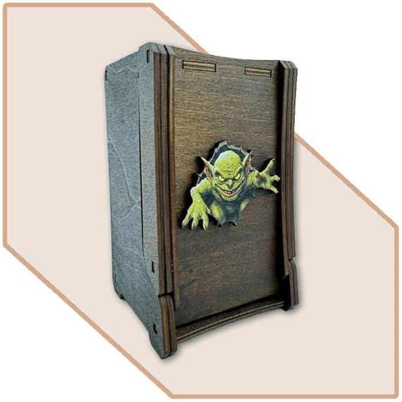 Goblin Érkezik – Stílusos Kockadobó torony
