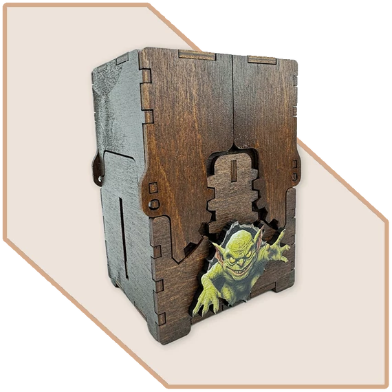 Goblin Érkezik –  Stílusos Kártyatartó doboz