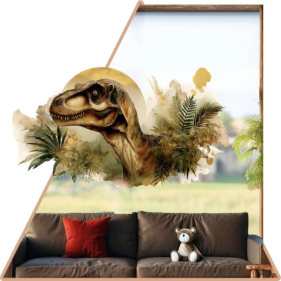 Jurassic Mood Ablakmatrica [S-méret]