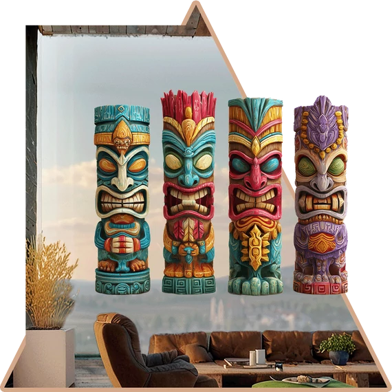 Aloha Arcok Ablakmatrica szett [S-méret]