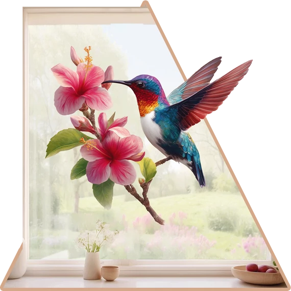 Kolibri Flow Ablakmatrica - Minta 1 [S-méret]