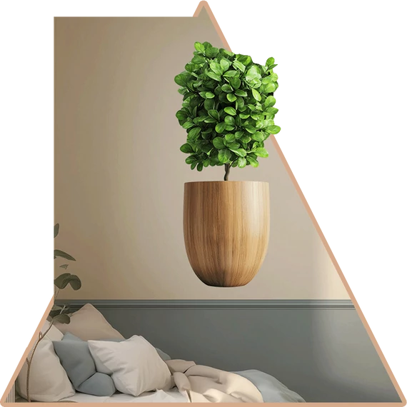Magasított Kaspós Növény NanoMatrica - Minta 5 [XS-méret]