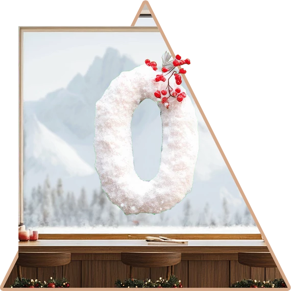 Adventi Ablakod Házszáma Ablakmatrica - Minta 10 [S-méret]