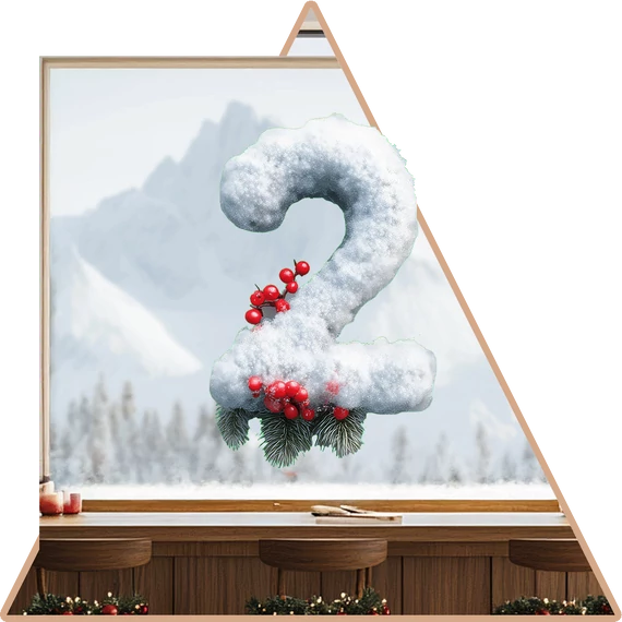 Adventi Ablakod Házszáma Ablakmatrica - Minta 2 [S-méret]