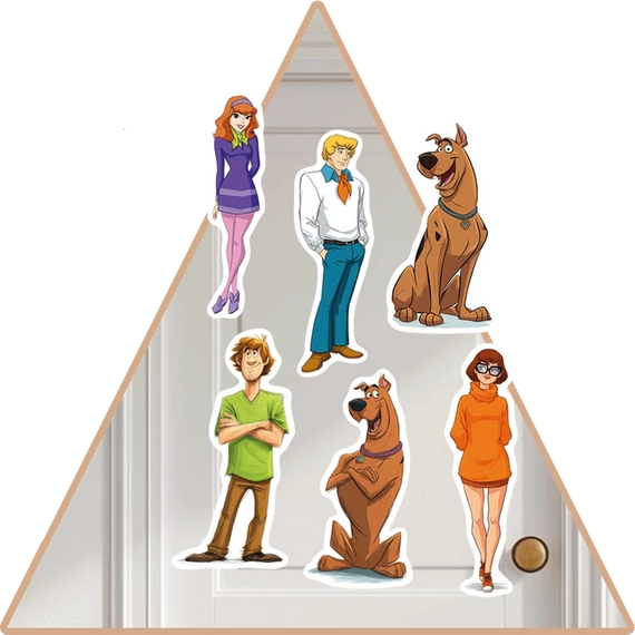 Scooby Doo és barátai Varázsmatrica gyűjtemény [L-méret]