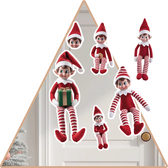 Elf a Csínyek Manója Varázsmatrica Szett [L-méret]