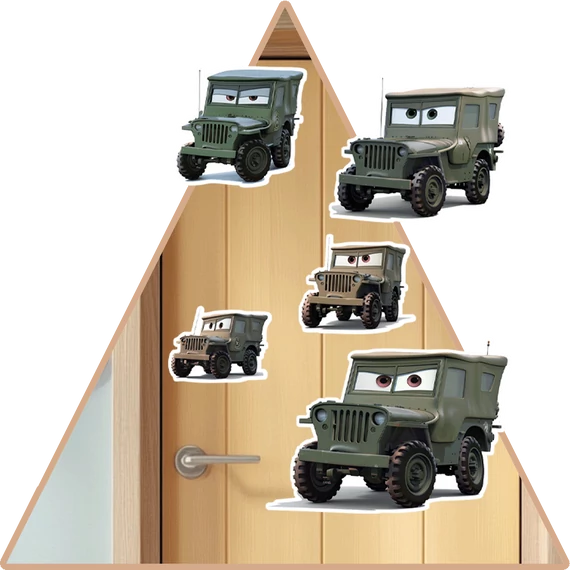 Sarge - Verdák Varázsmatrica Szett [S-méret]
