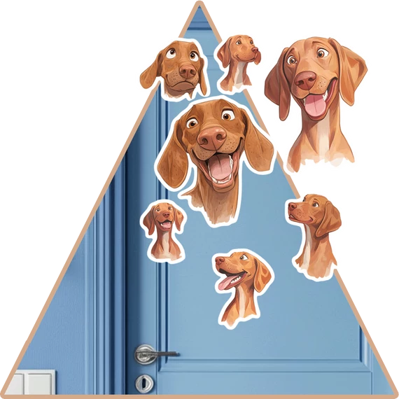 Zsömle a Vizsla Kutya Varázsmatrica Szett [M-méret]