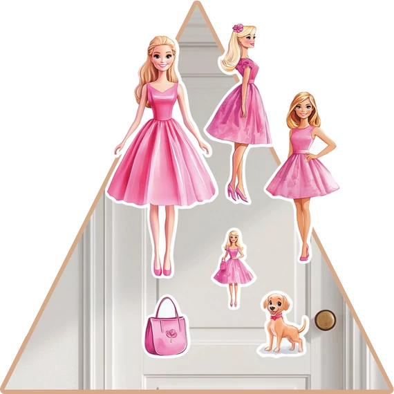 Barbie Daisy Varázsmatrica Szett [L-méret]