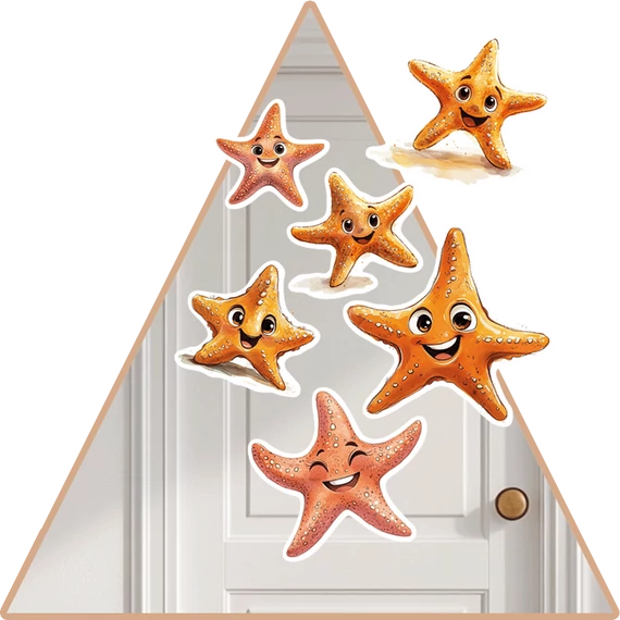 Starry a Tengericsillag Varázsmatrica Szett [S-méret]