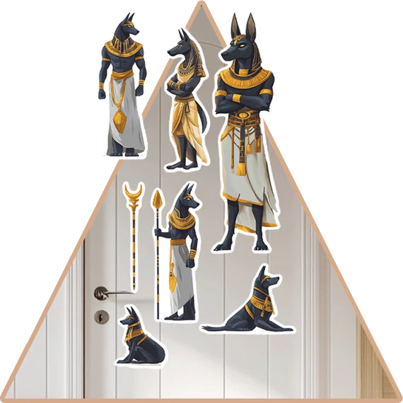 Hatalmas Anubis Varázsmatrica Szett [S-méret]