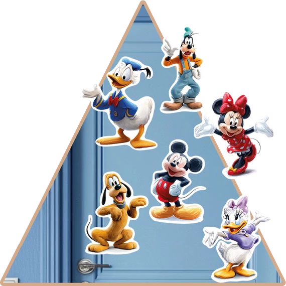 Mickey egér és barátai Varázsmatrica gyűjtemény [XL-méret]