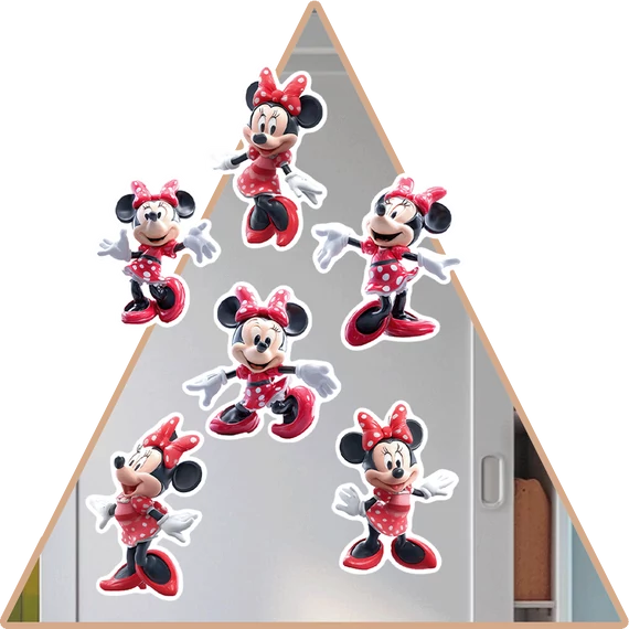 Minnie egér Varázsmatrica Szett [L-méret]