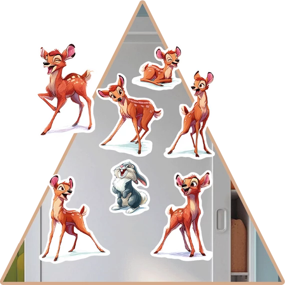 Bambi és Toppancs Varázsmatrica Szett [S-méret]