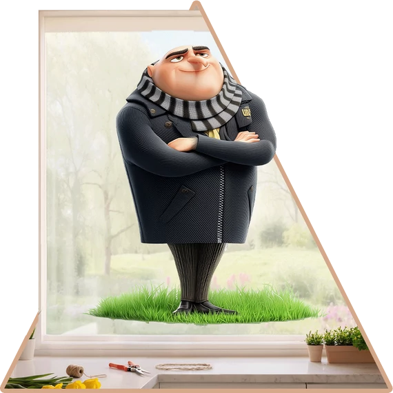 Felonius Gru Ablakmatrica [S-méret]
