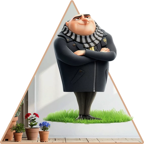 Felonius Gru NanoMatrica [S-méret]