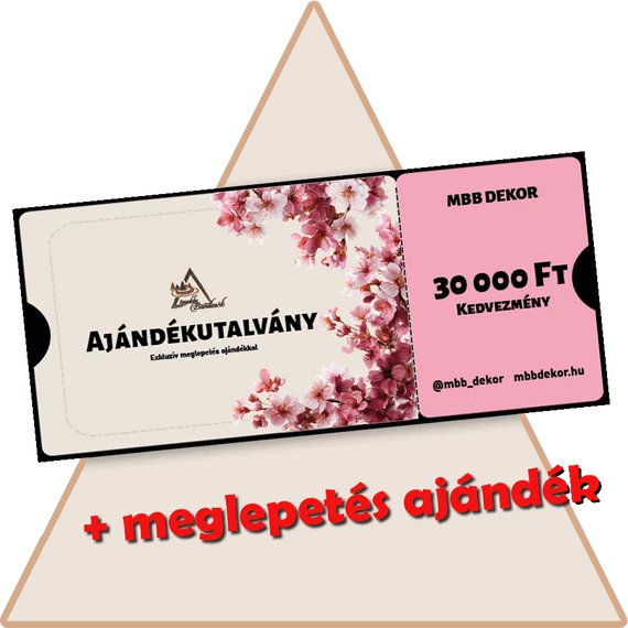 MBB AJÁNDÉKUTALVÁNY - [30.000 forint | Nyomtatott]