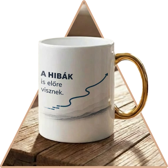 Hibák Motivációs Prémium Arany Bögre