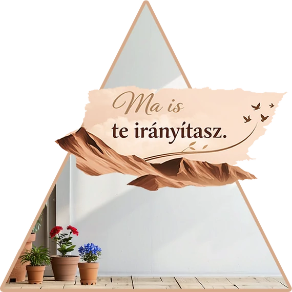 Te irányítasz Motivációs NanoMatrica [S-méret]
