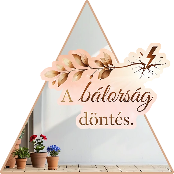 Bátorság Motivációs NanoMatrica [S-méret]