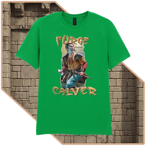 Fürge Calver – Gyémántformában | SzendreiArt sorozat Prémium Póló (női / ír zöld) [XS-méret]
