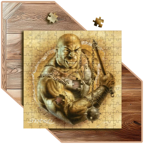 A Káosz Mosolya | SzendreiArt sorozat Praktikus Puzzle