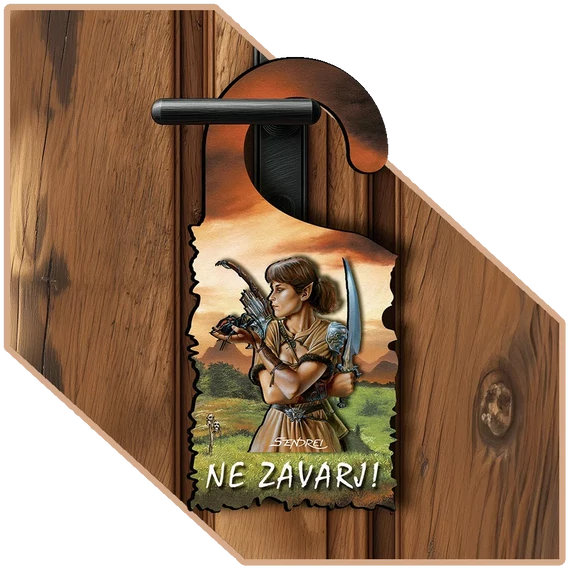 Gwynda – Nekromanta Elszántság | SzendreiArt sorozat Praktikus Kilincsakasztó