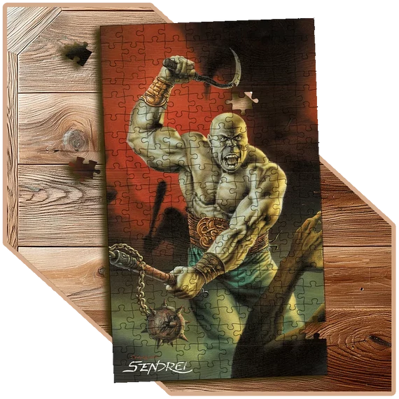 Skandar Graun – Vérkáosz & No Comment | SzendreiArt sorozat Praktikus Puzzle