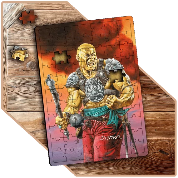 A Káosz Szava | SzendreiArt sorozat Stílusos Puzzle