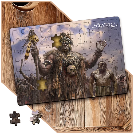 Vér és Csont Szövetsége | SzendreiArt sorozat Stílusos Puzzle