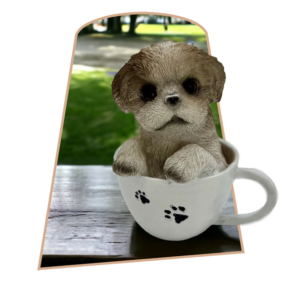 Bögrés Shih-tzu Figura